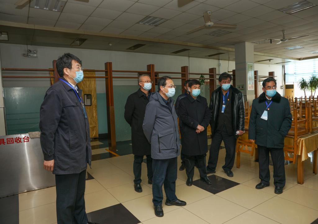 副省长于杰到山东建筑大学检查指导学校疫情防控工作